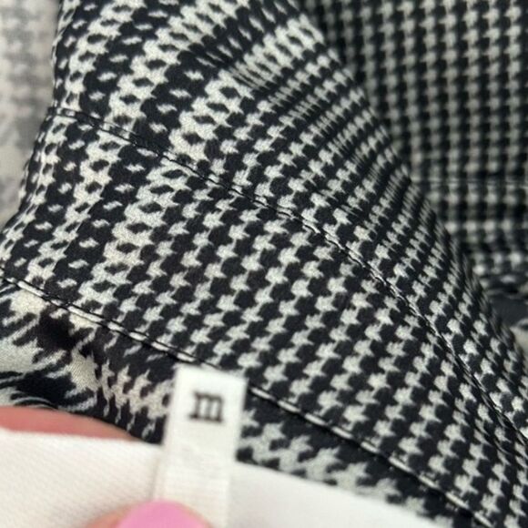 MM6 MAISON MARGIELA CHECK PRINTED DRESS ECRU/BLACK CHECK - Picture 14 of 14